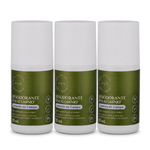 3x Desodorante Roll-On AUÁ Cítrico Solar 55ml