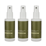 3x Desodorante Spray AUÁ Verbena Selvagem 120ml