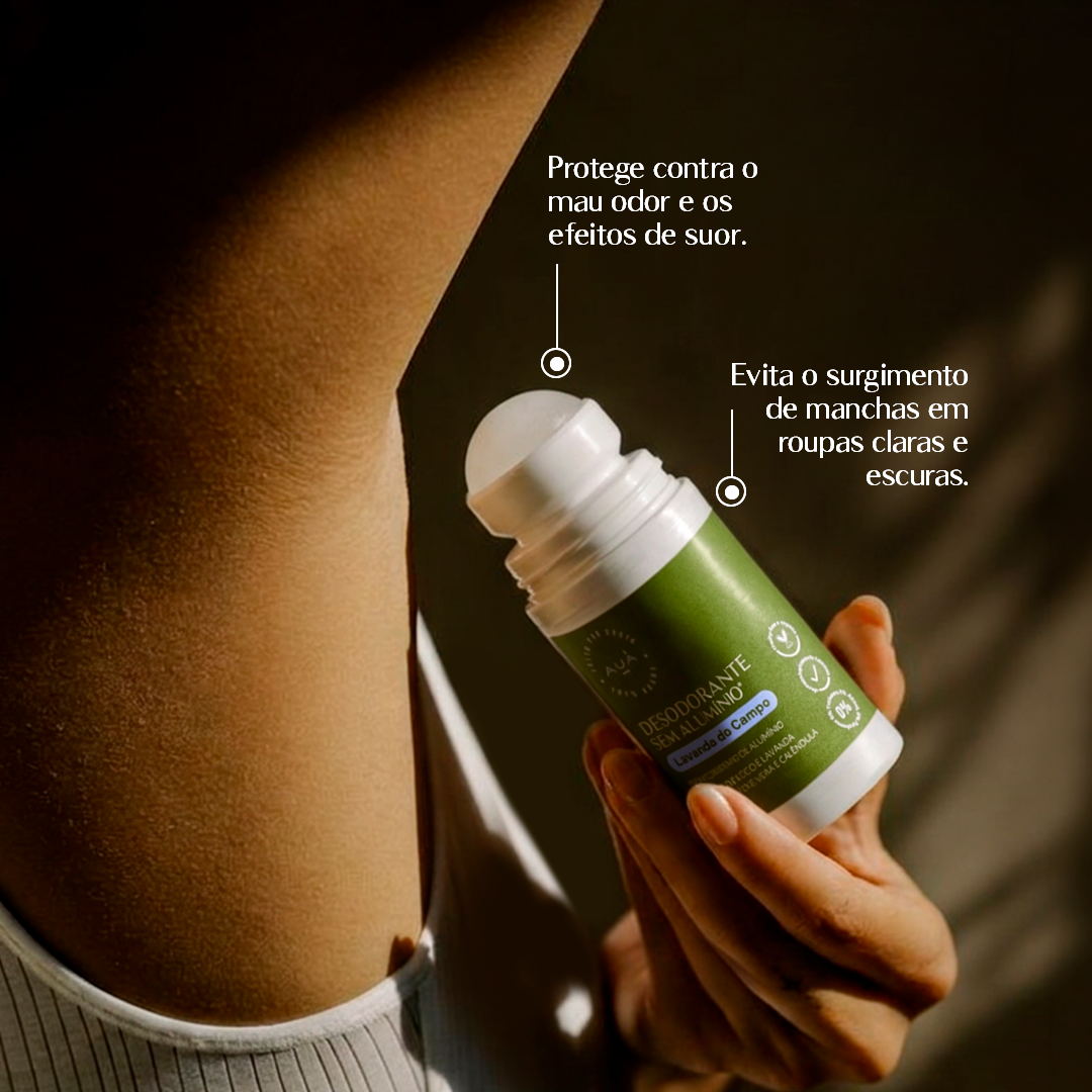 Desodorante Roll-On AUÁ Lavanda do Campo 55ml
