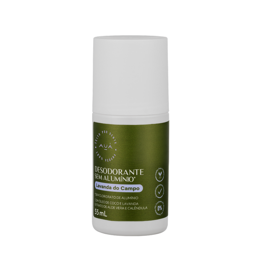 Desodorante Roll-On AUÁ Lavanda do Campo 55ml
