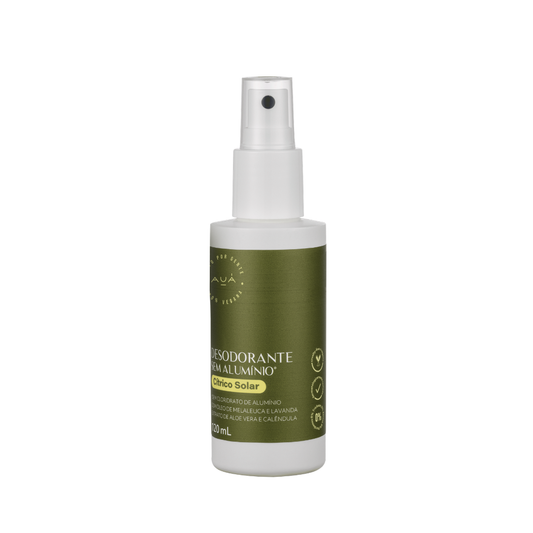Desodorante Spray AUÁ Cítrico Solar 120ml