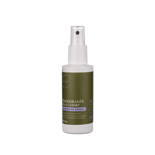 Desodorante Spray AUÁ Lavanda do Campo 120ml