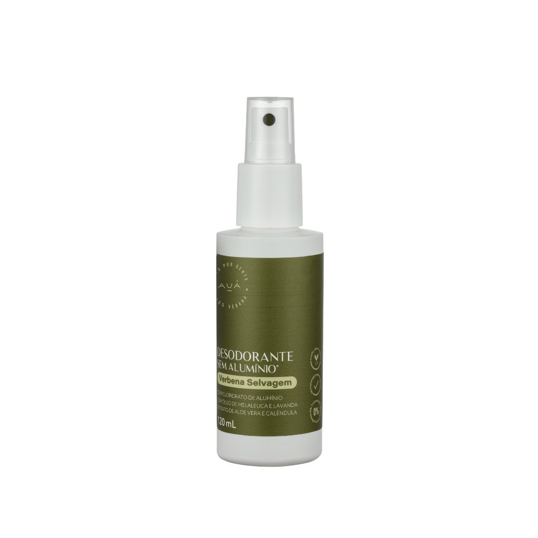 Desodorante Spray AUÁ Verbena Selvagem 120ml