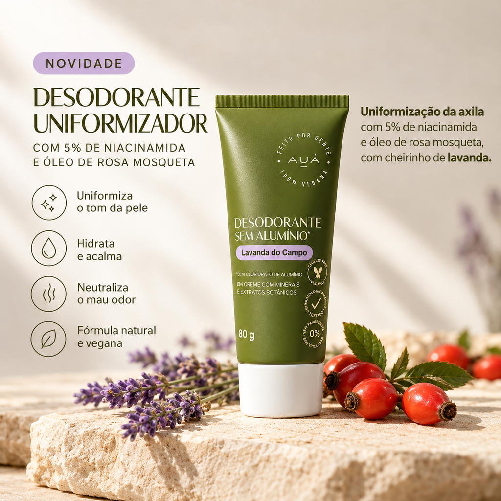 Desodorante Natural Uniformizador