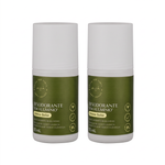 2x Desodorante Roll-On AUÁ Cítrico Solar 55ml