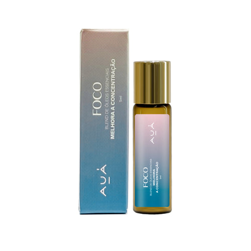 Blend Aromaterapia Foco e Concentração Roll-on 5ml AUÁ