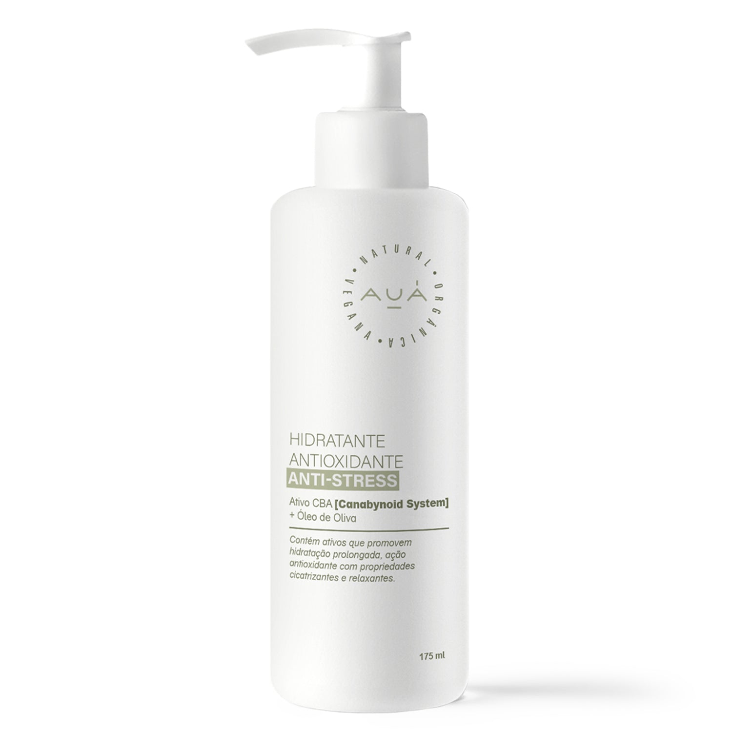 Hidratante Antioxidante Com Ativo CB2 Ação Anti-inflamatória 175ml AUÁ