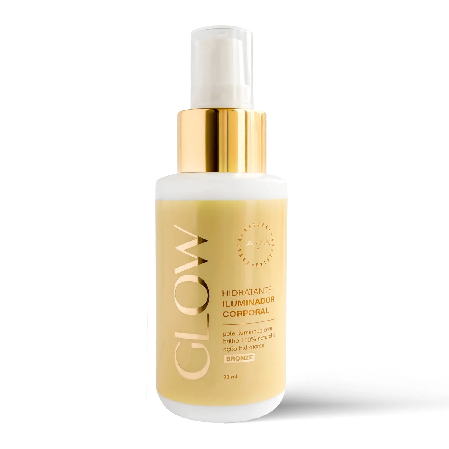 Hidratante Iluminador Corporal Glow 90ml AUÁ