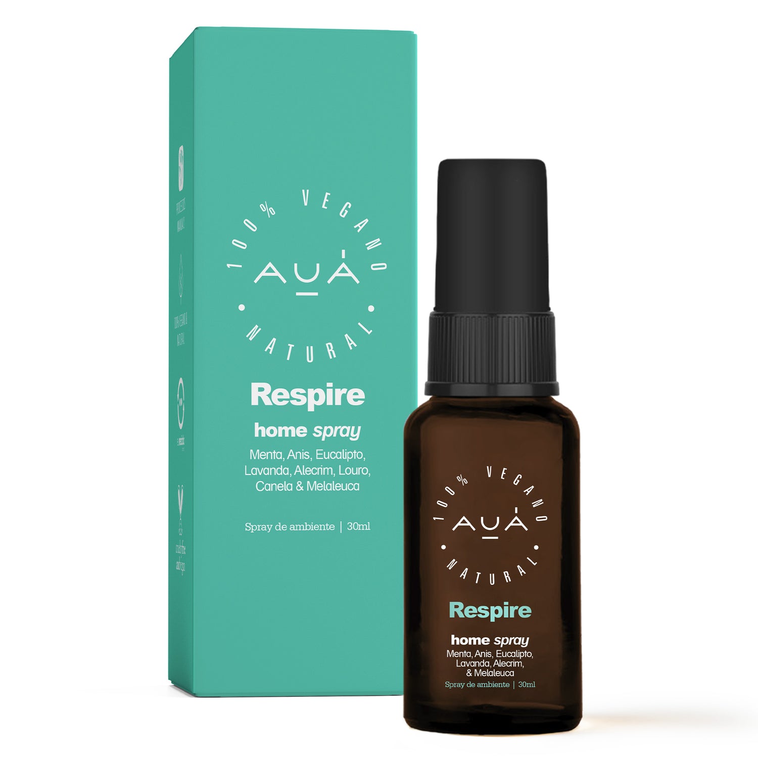 Home Spray Respire Revigora e Purifica 30ml AUÁ
