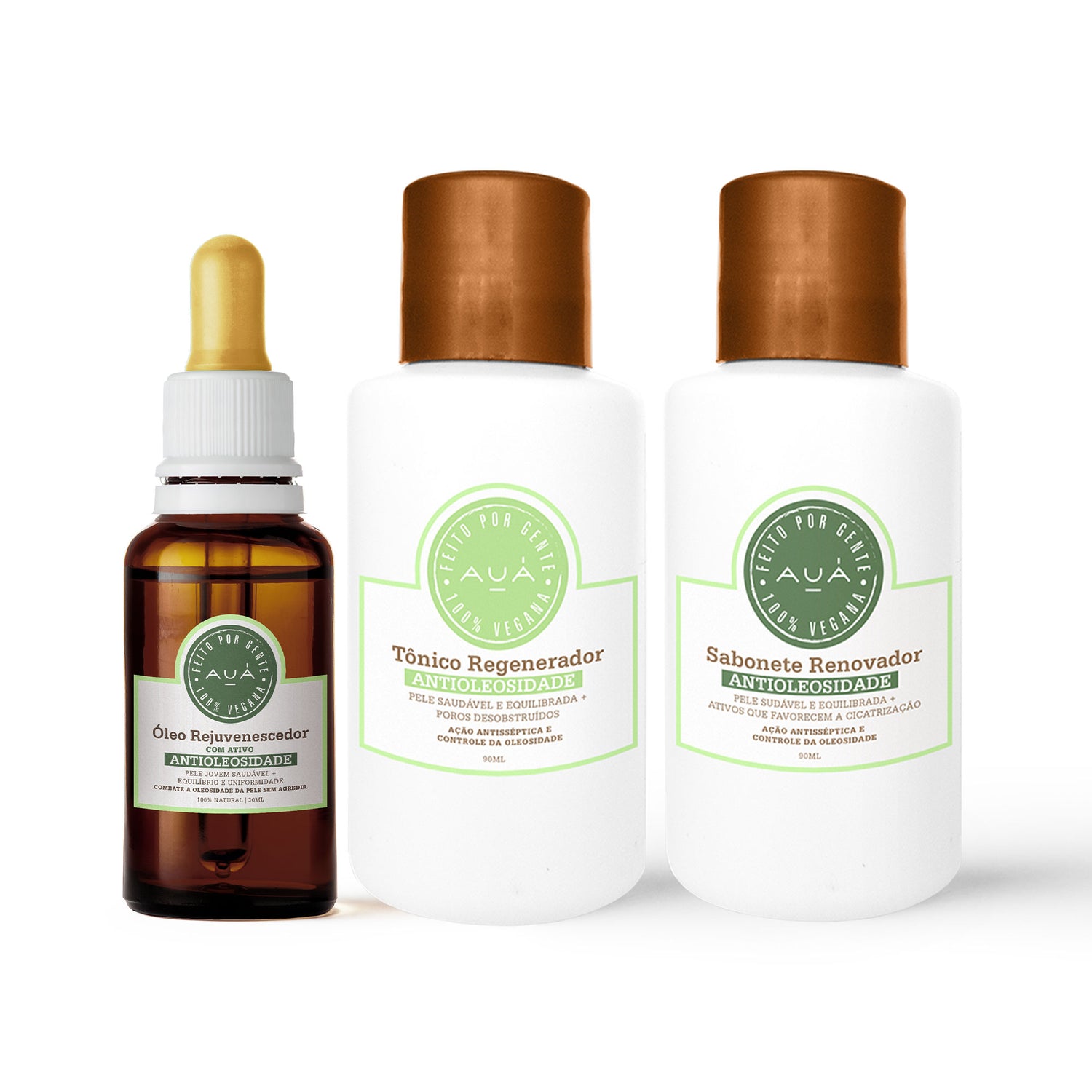 Kit Trio Antioleosidade AUÁ