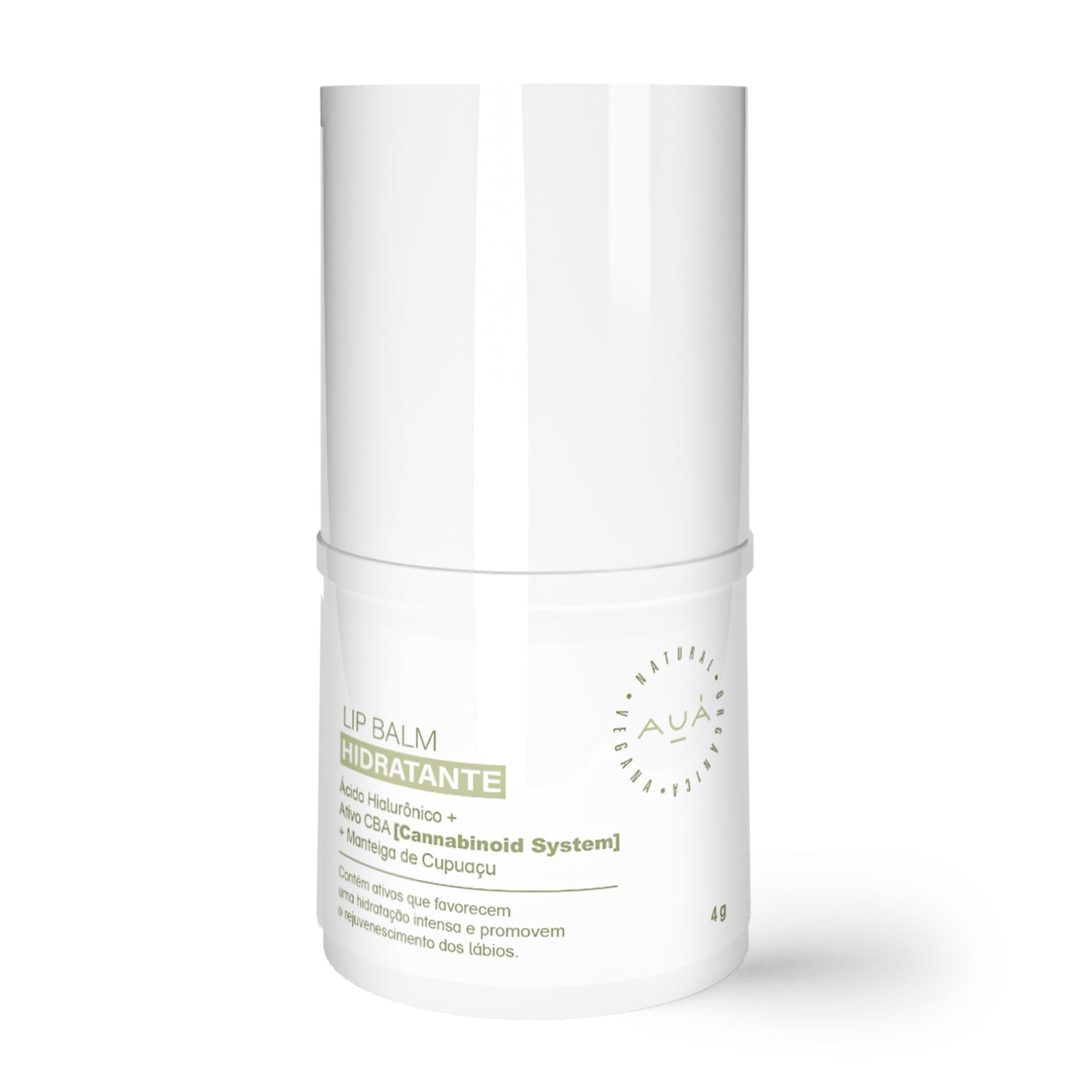 Lip Balm Hidratante Labial 4g AUÁ NATURAL