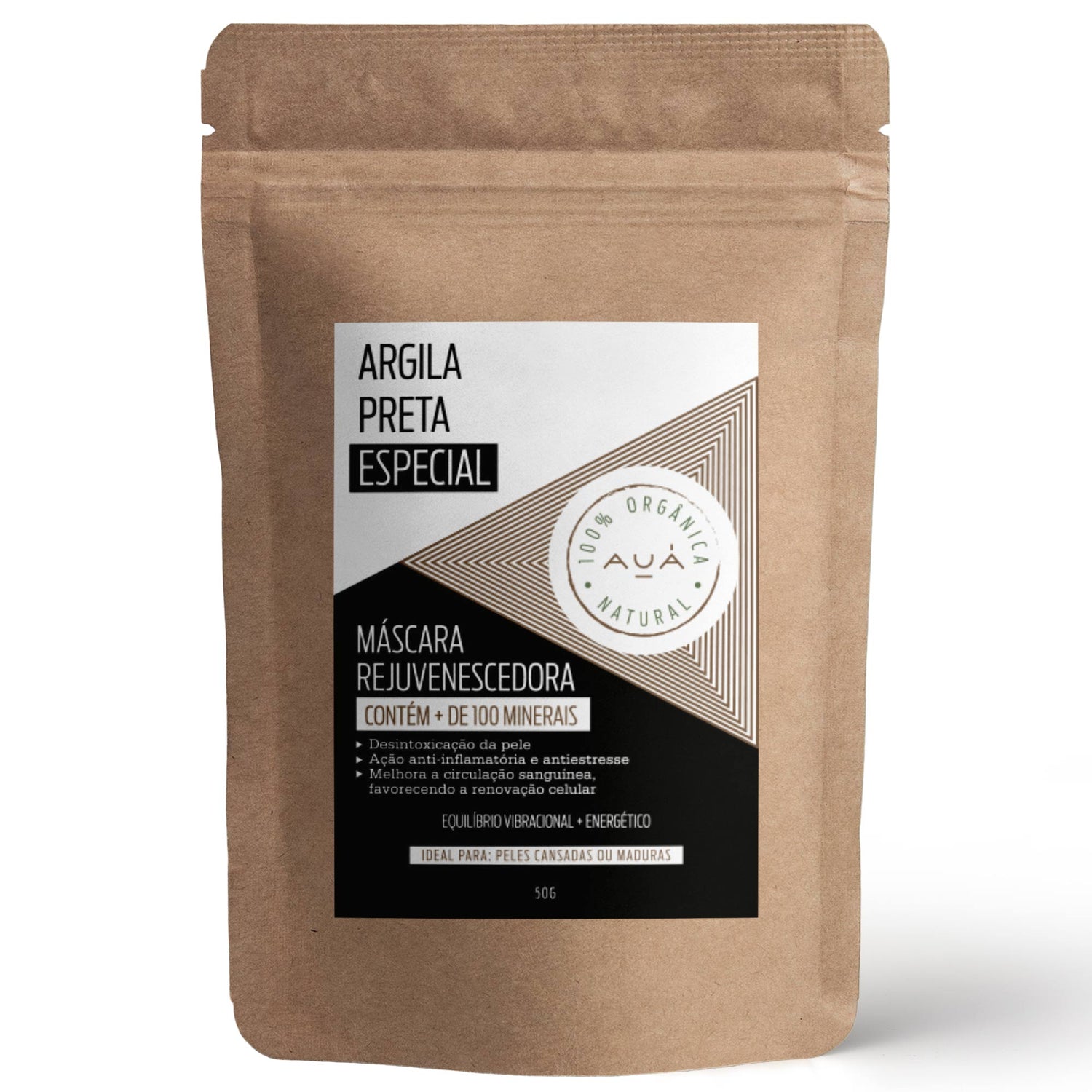 Máscara de Argila Preta Especial Renovação 50g AUÁ
