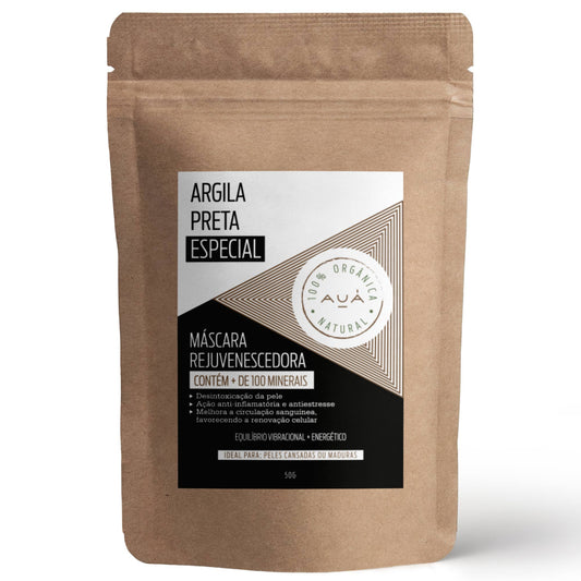 Máscara de Argila Preta Especial Renovação 50g AUÁ