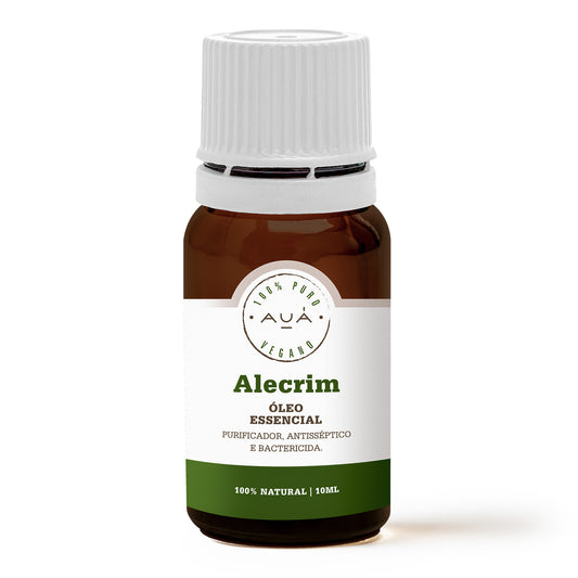 Óleo Essencial Alecrim Estimula e Revitaliza 10ml AUÁ