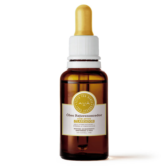 Óleo Rejuvenescedor com Ativo Clareador 30ml AUÁ